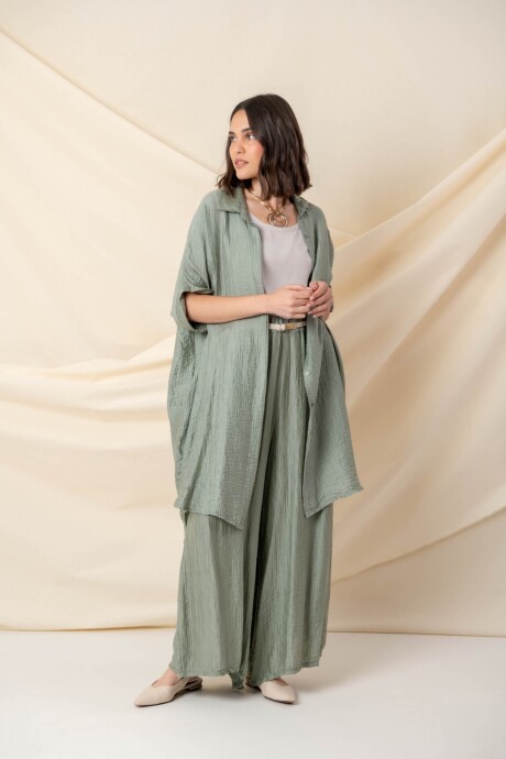 CAMISA AITNE Verde seco