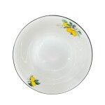 BOWL DE PORCELANA CON DISEÑO FRUTAL • 23cm BOWL DE PORCELANA CON DISEÑO FRUTAL • 23cm