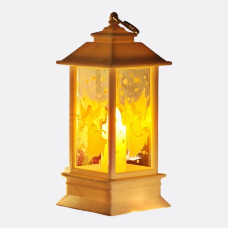 Farol Navideño Chico Dorado