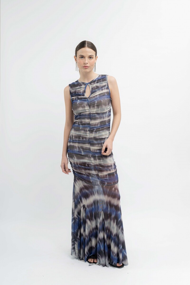 Vestido Salitre - Azul 