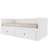 Cama Palino 1 Plaza / auxiliar Funcional Blanco