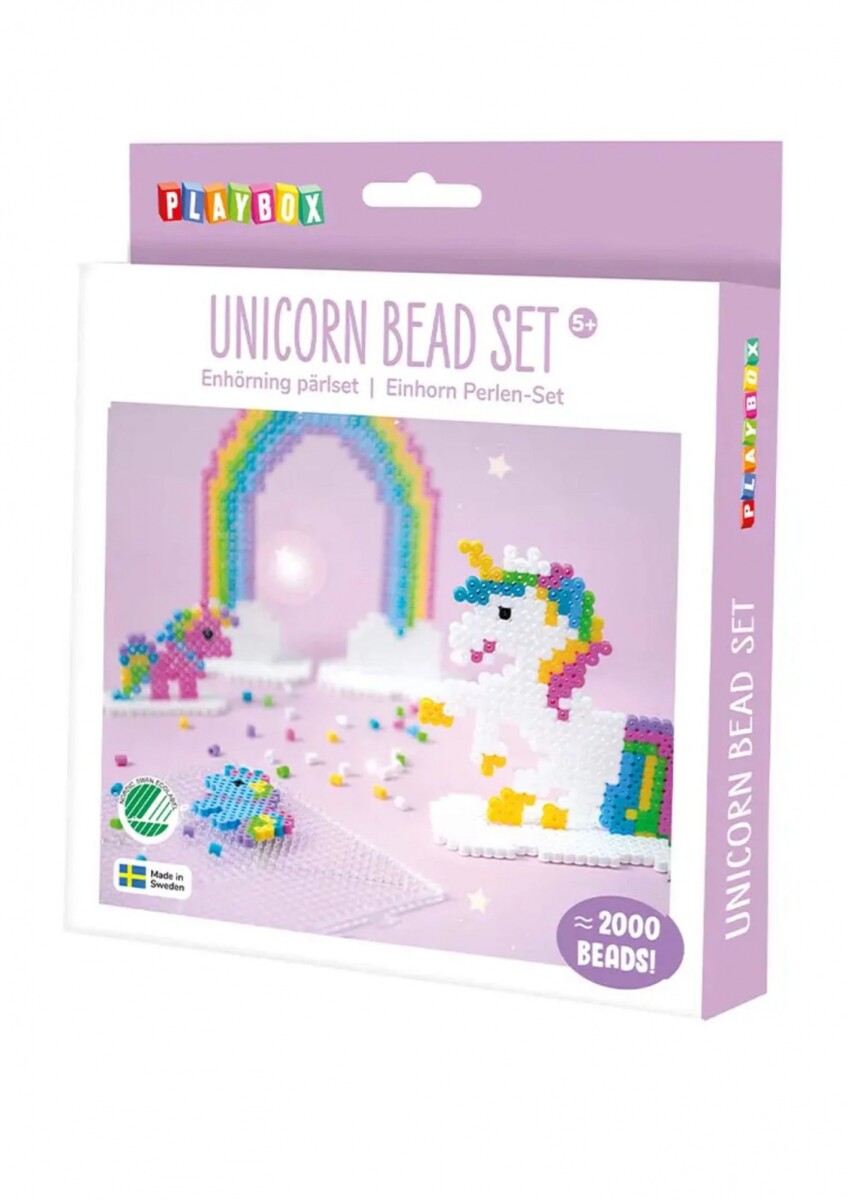 Set Ironing beads 2000p - Unicornios 