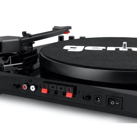 Tocadiscos Bandeja de Vinilo Gemini TT900 Negro Tocadiscos Bandeja de Vinilo Gemini TT900 Negro
