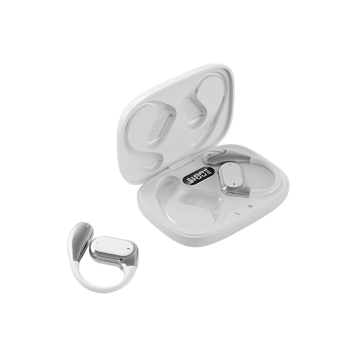 Auriculares inalámbricos Q11 color blanco 