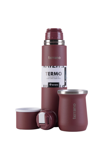 Kit Acero Bala - 750mL + Mate Tradicional Bordo