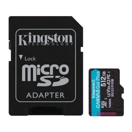 Memoria Micro SD KINGSTON 512GB Canvas Go Memoria Micro SD KINGSTON 512GB Canvas Go