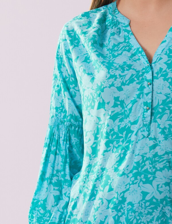 Blusa Print VERDE/MULTI