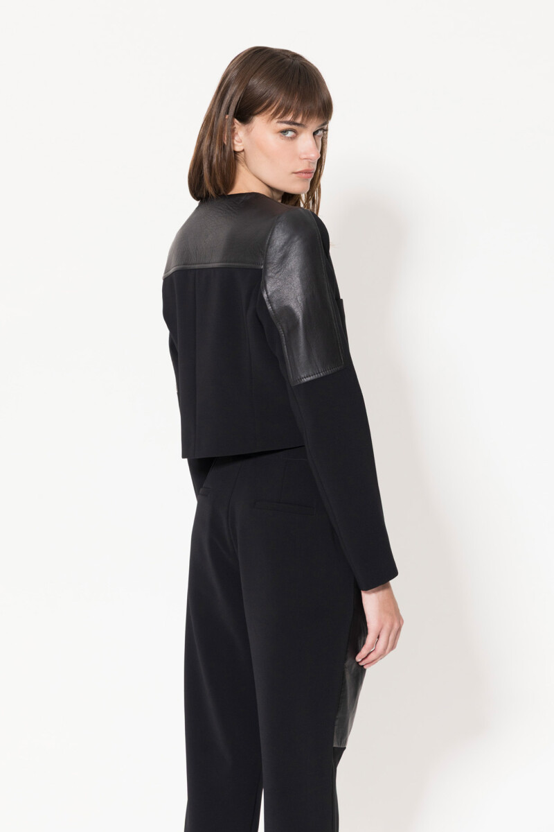 CHAQUETA GENIAL Negro