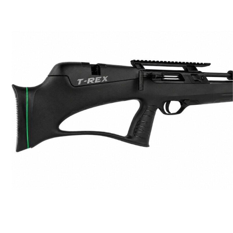 Rifle PCP T-rex Bullpup 6.35 mm + Mira + Inflador Rifle PCP T-rex Bullpup 6.35 mm + Mira + Inflador