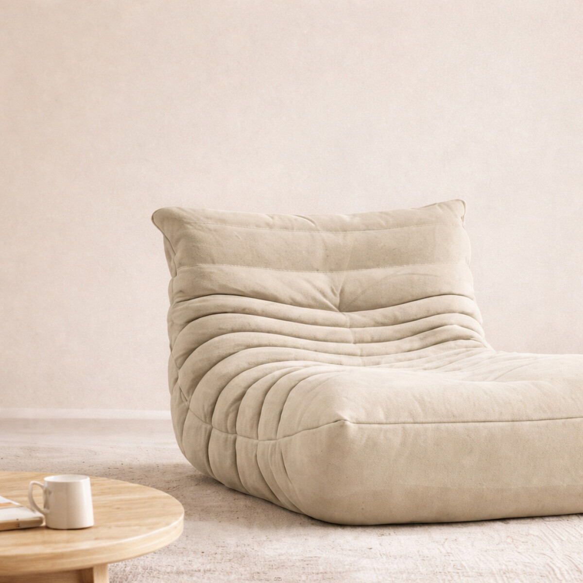 Sofá Togo Individual - Beige 