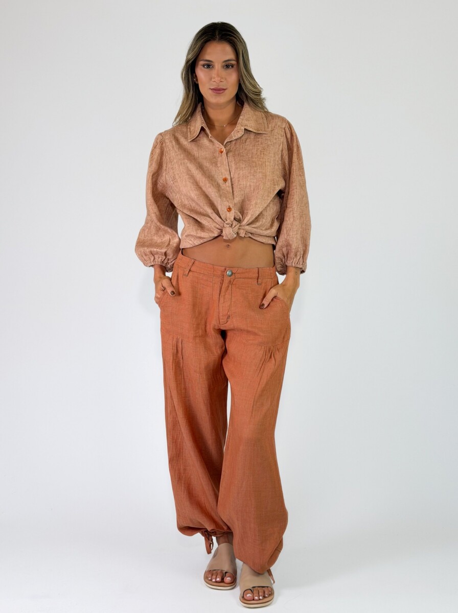PANTALON MANOLA - NARANJA 
