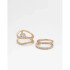 ESTELINA GOLD/CLEAR MULTI GOLD/CLEAR MULTI