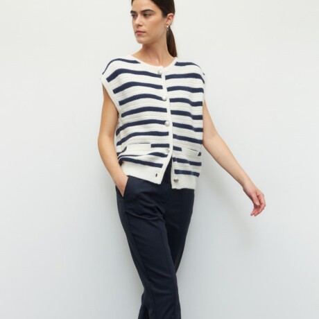 PANTALON LILOU Azul Marino