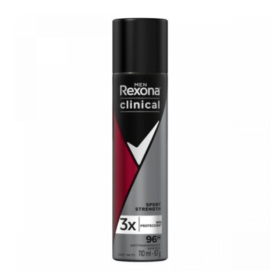 Desodorante Antitranspirante Rexona Aerosol Men Clinical Sport 110 ML Desodorante Antitranspirante Rexona Aerosol Men Clinical Sport 110 ML