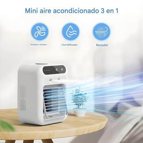 Mini Enfriador Aire Acondicionado Portátil Usb 3 En 1 Mini Enfriador Aire Acondicionado Portátil Usb 3 En 1