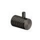 Percha Labrada Metal Signature Color Gris Grafito