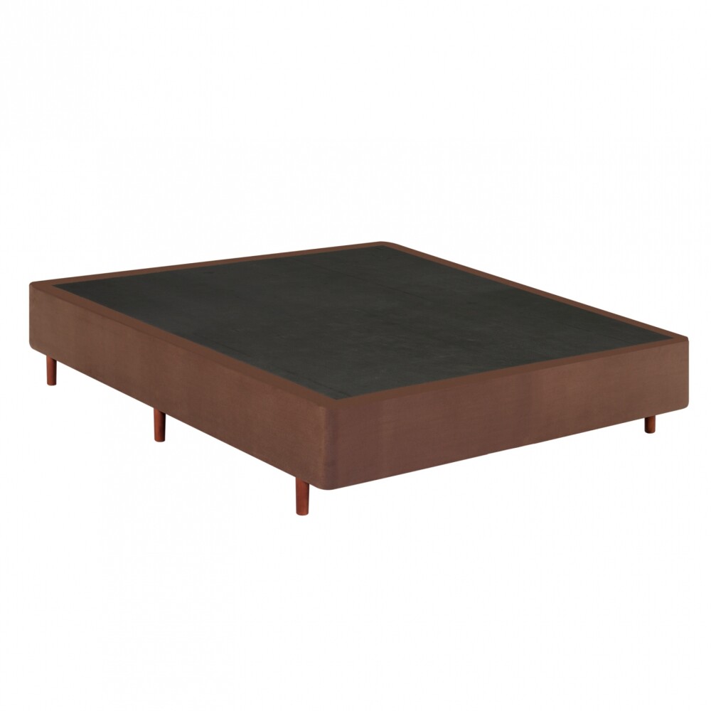 Base Sommier 2 Plazas - Mannes - Marron Base Sommier 2 Plazas - Mannes - Marron