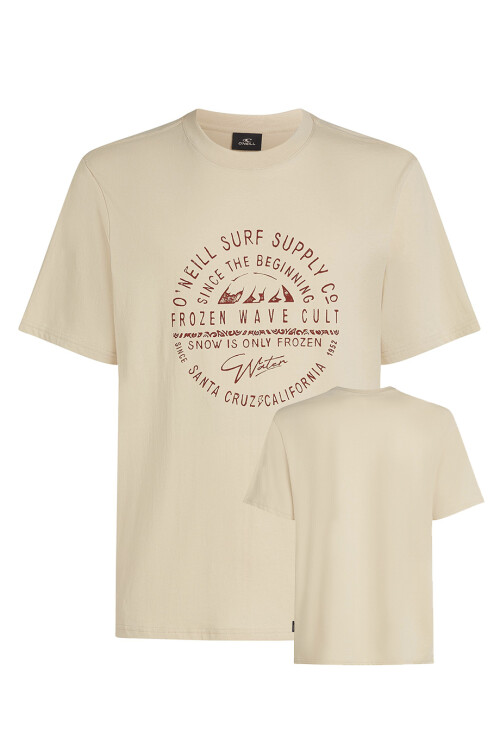 Remera O'Neill Chest Print - Beige Remera O'Neill Chest Print - Beige