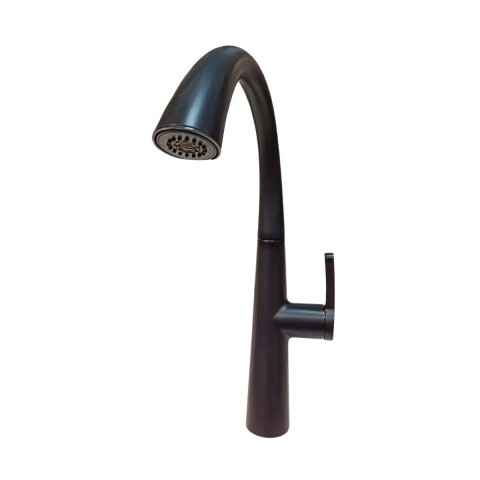 Grifería de cocina Monocomando de mesada Style Negro mate Grifería De Cocina Monocomando De Mesada Style Negro Mate