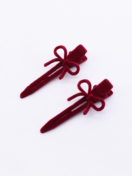 PINZA SET X 2 BORDEAUX