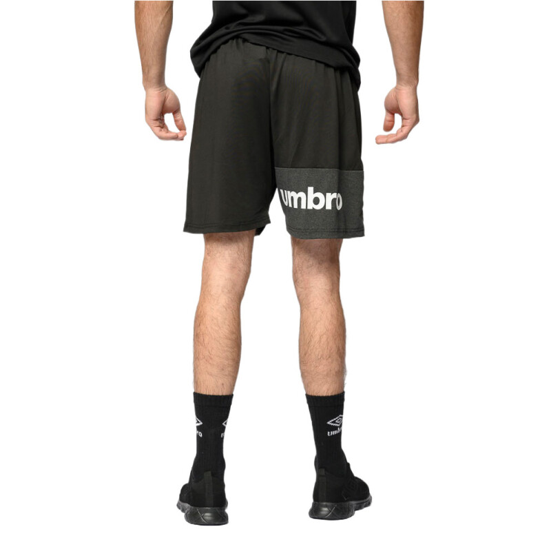 Bermuda de Hombre Umbro Line Negro - Blanco