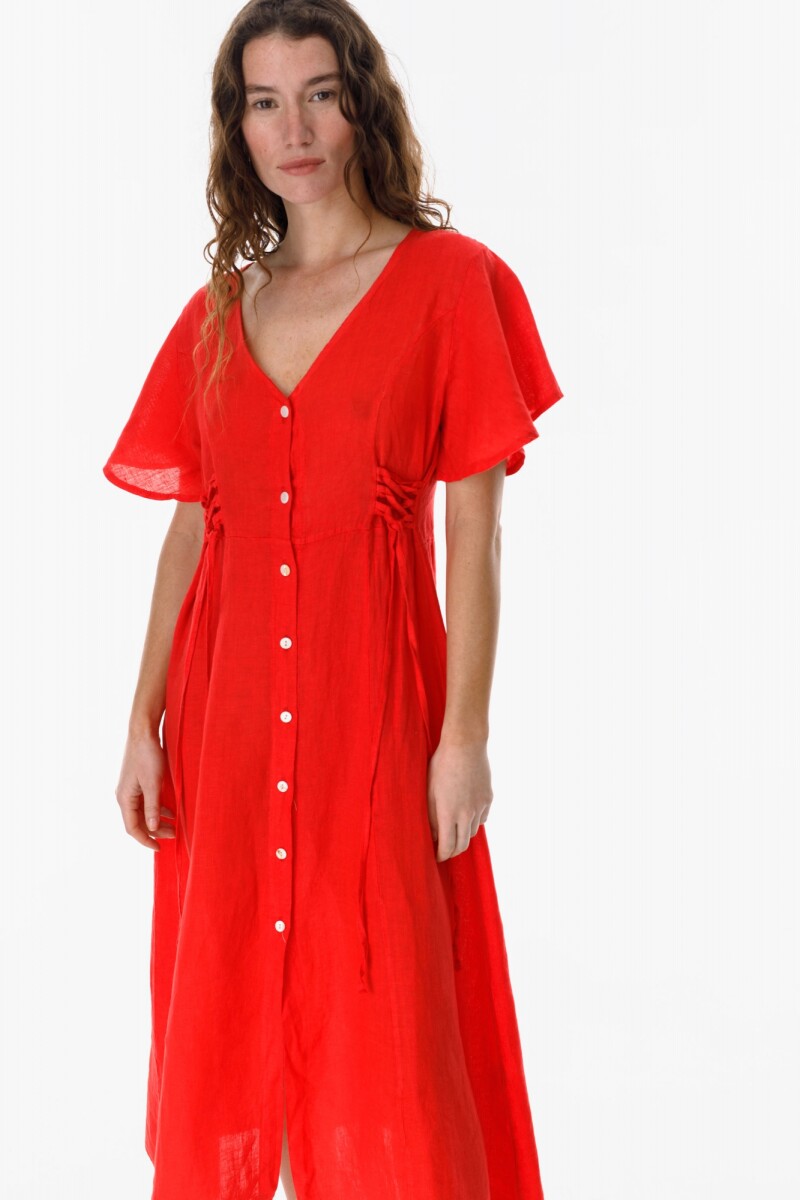 Vestido Cross - Rojo 