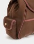 Mochilas Urbanas Mochila Solapa Burgundy - Rojo Burdeaux