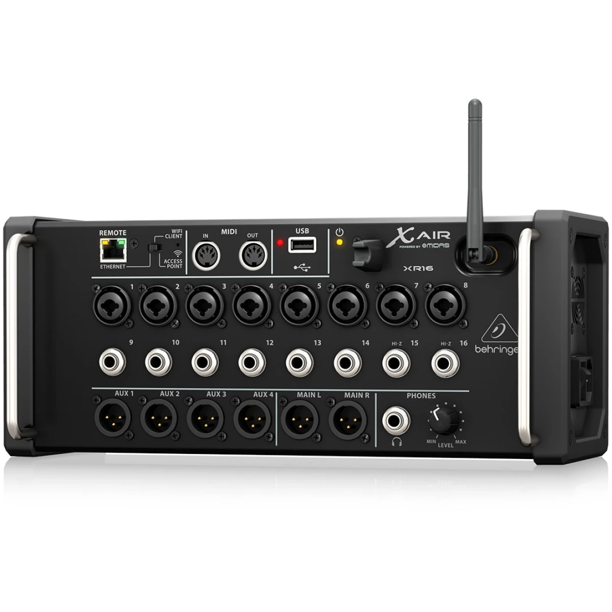 CONSOLA DIGITAL BEHRINGER XR16 16 IN 4 AUX. WIFI 