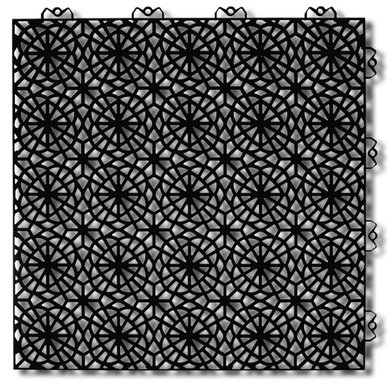 BERGO XL BALDOSAS BERGO XL SILK BLACK 110BK30X (38X38CM) ESP 10,1MM