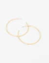Aros Argollas Metal Aros Argollas Metal Delgado - Dorado