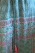 Vestido Manu de seda Tonos turquesa