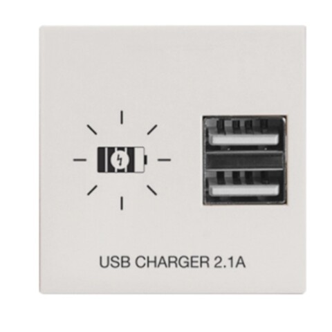 MODULO CARGADOR 2USB 2.1A 2MOD. PRESTA PRO MODULO CARGADOR 2USB 2.1A 2MOD. PRESTA PRO
