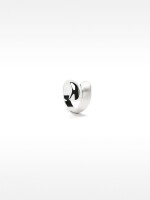 Anillo En Espiral Plateado plateado