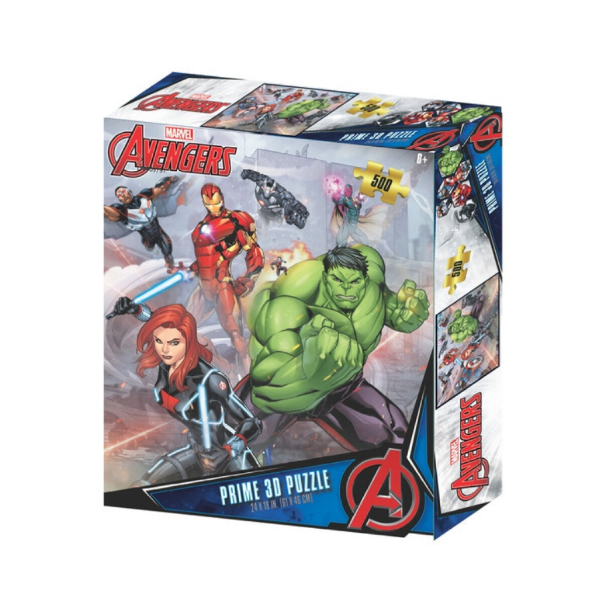 Puzzle 3D Avengers 500 Piezas 