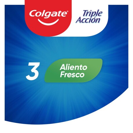 Pack Pasta Dental Colgate Triple Acción 90g 3 U Pack Pasta Dental Colgate Triple Acción 90g 3 U