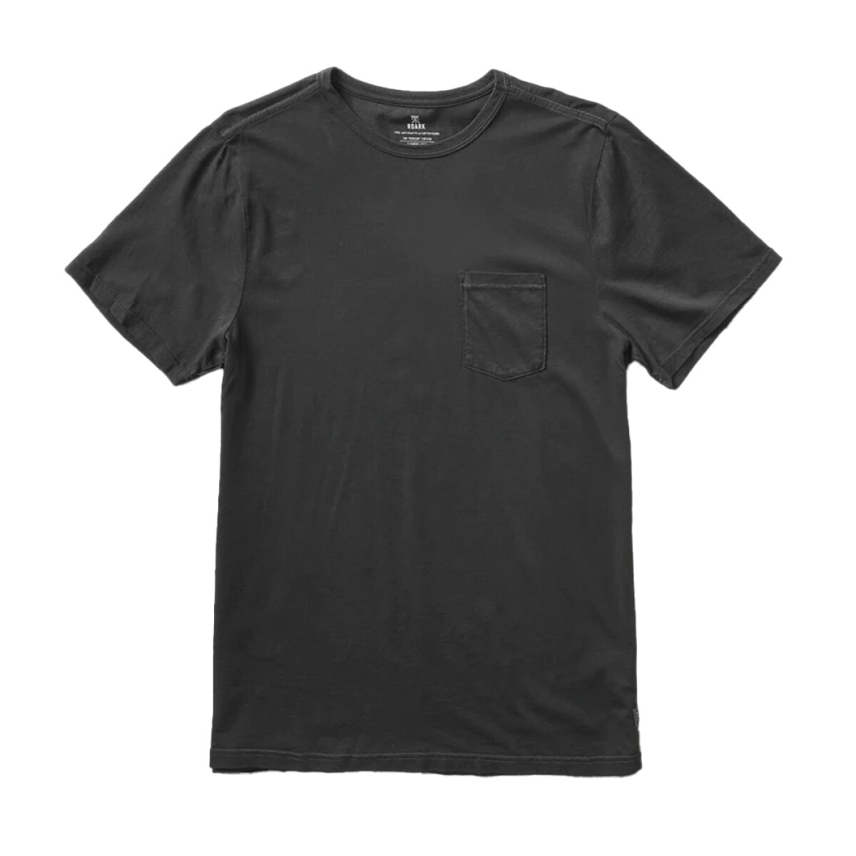 Remera Roark Well Worn Light Organic - Negro 