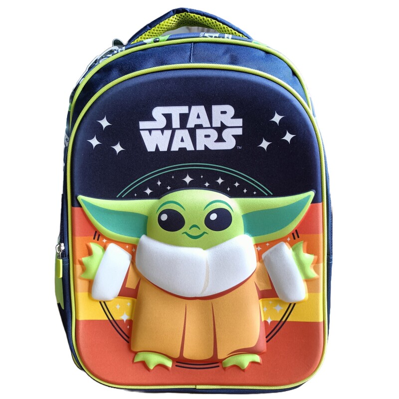 Mochila infantil con personajes 3D/40cm Azul acero