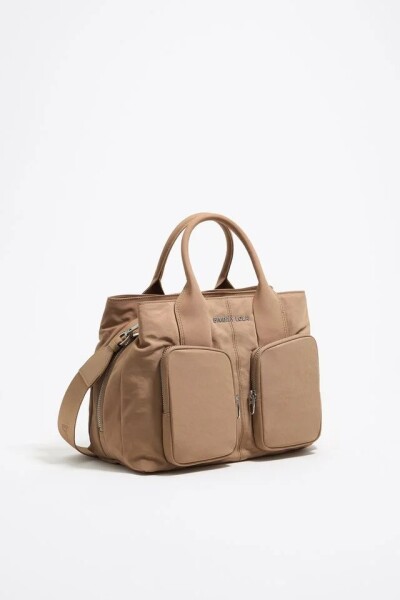 BOLSO BANDOLERA Beige