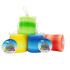 Resorte colores fluo6.3x6.3cm Resorte Colores Fluo6.3x6.3cm