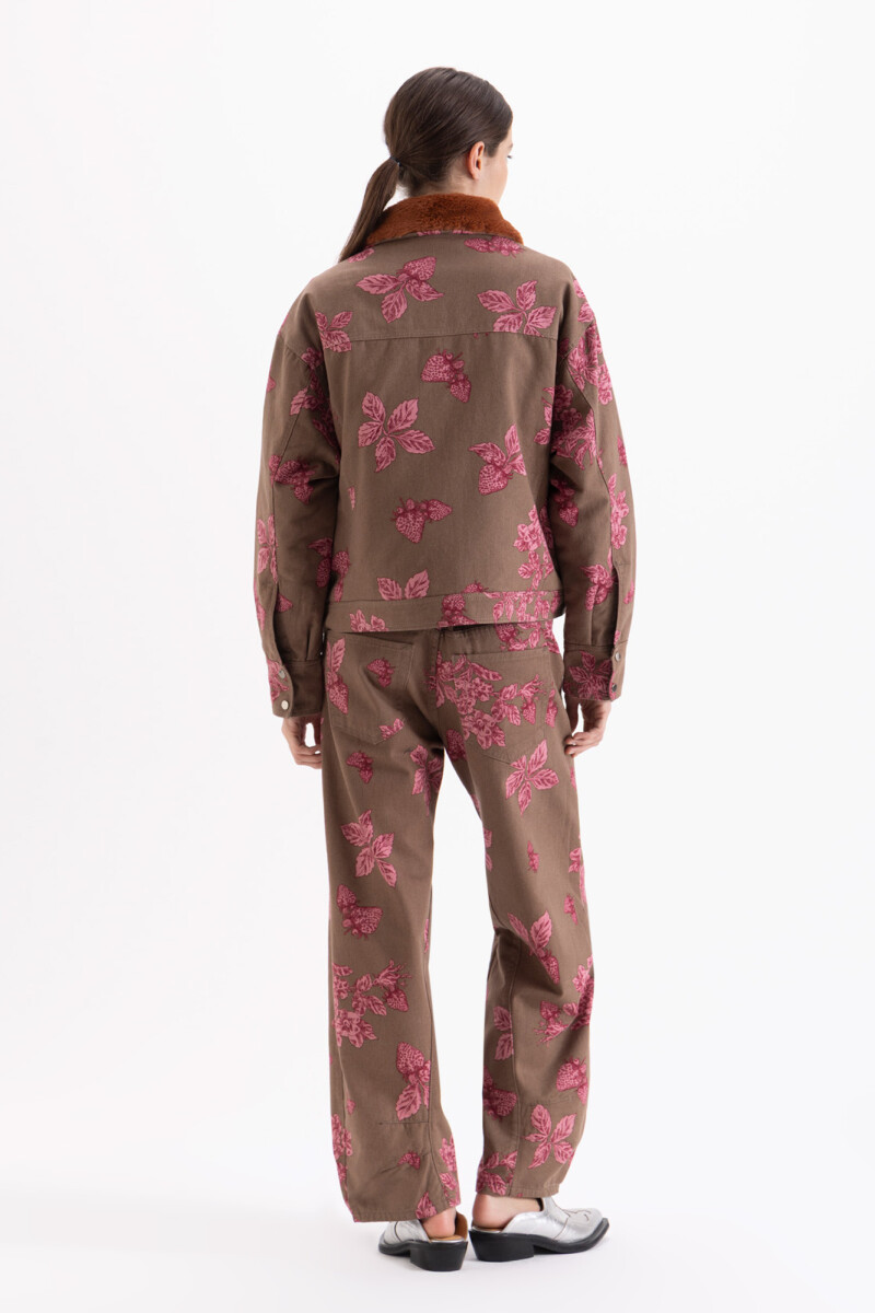 PANTALON FRUIT Marron