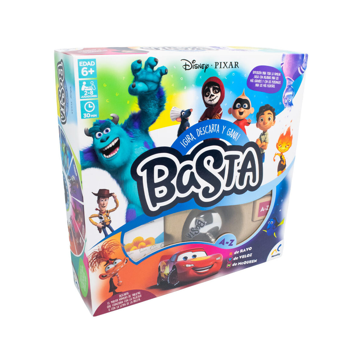 Basta gira, descarta y gana Disney Pixar 