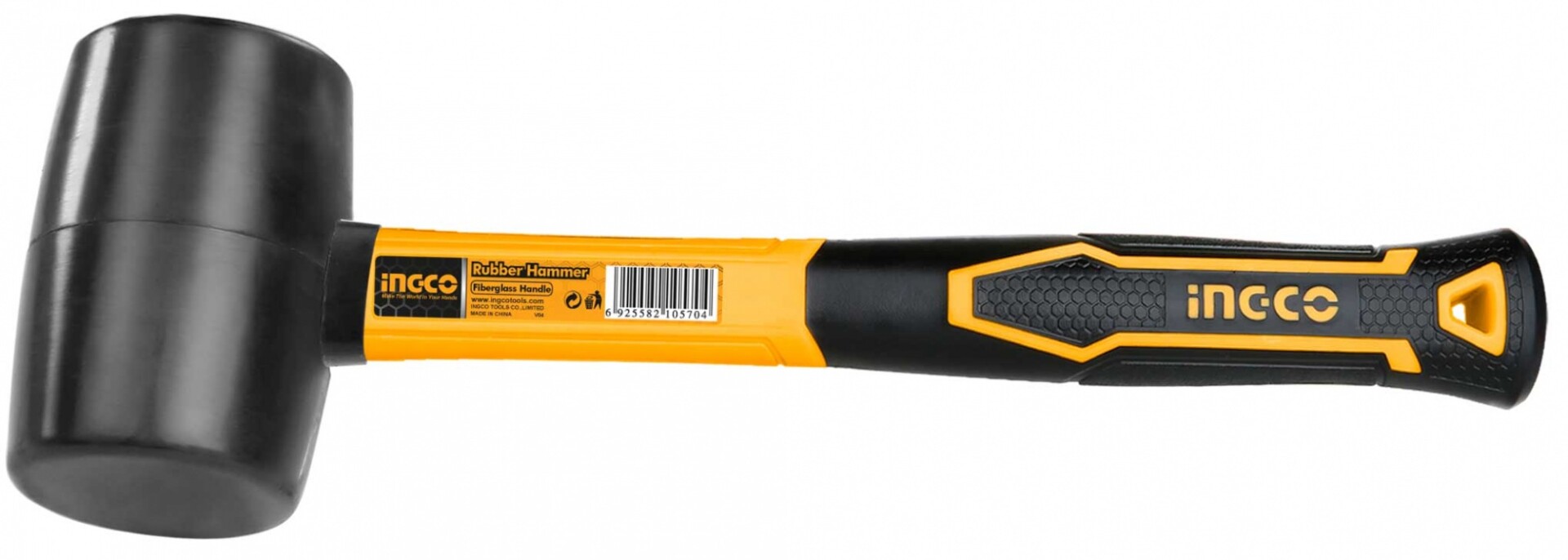 MARTILLO DE GOMA 450G INGCO HRUH8216 