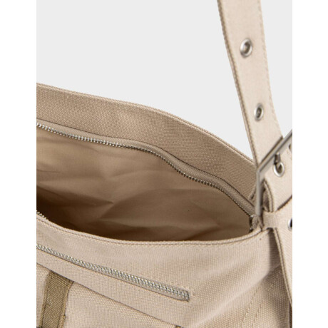 Carteras Grandes Blanco Crudo