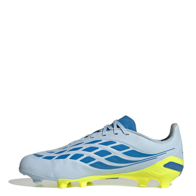 Championes de Niños Adidas Predator League Fg Celeste - Amarillo