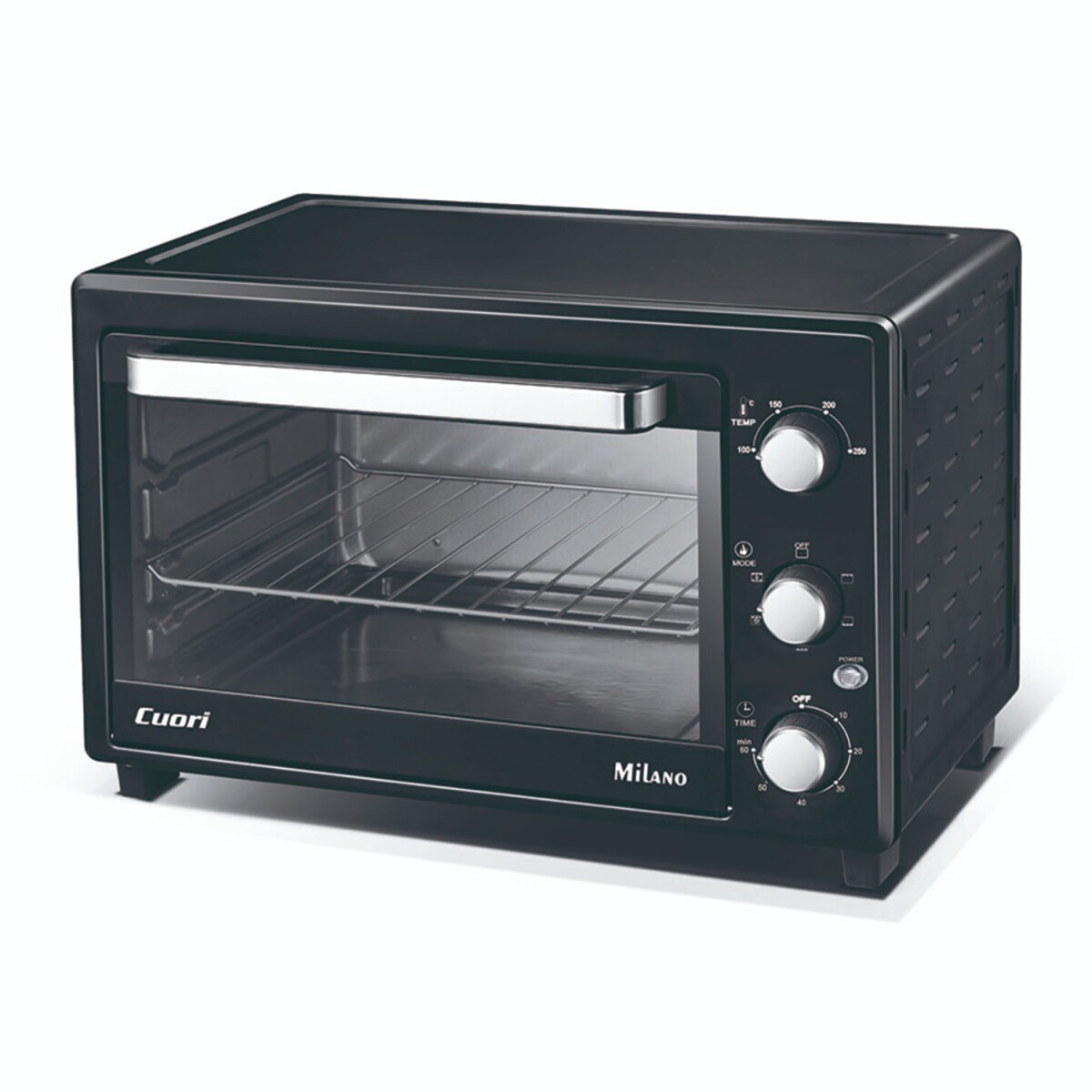 Horno Eléctrico Convección 45 lt Cuori Milano Cuo2045 - Negro 