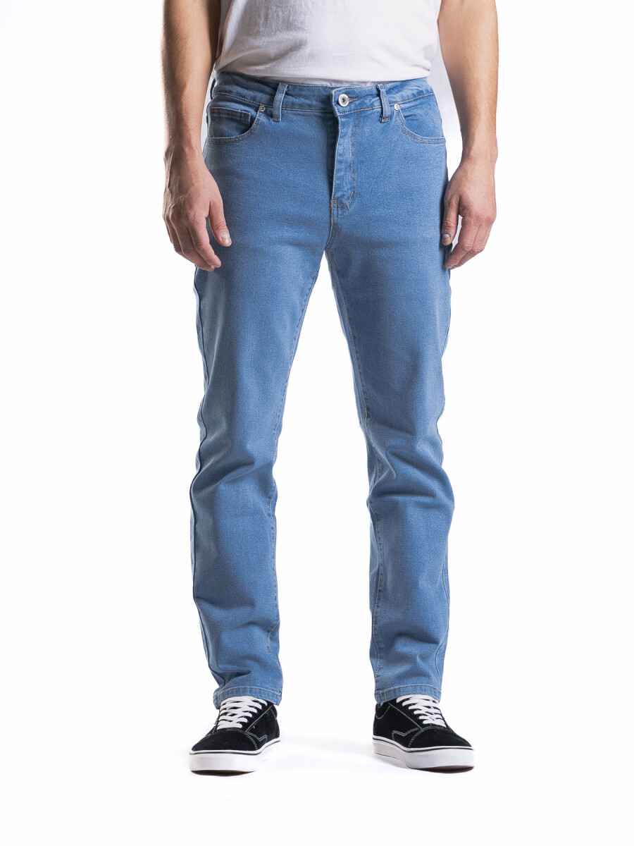 Jean Regular Fit Largo 30 - Celeste 
