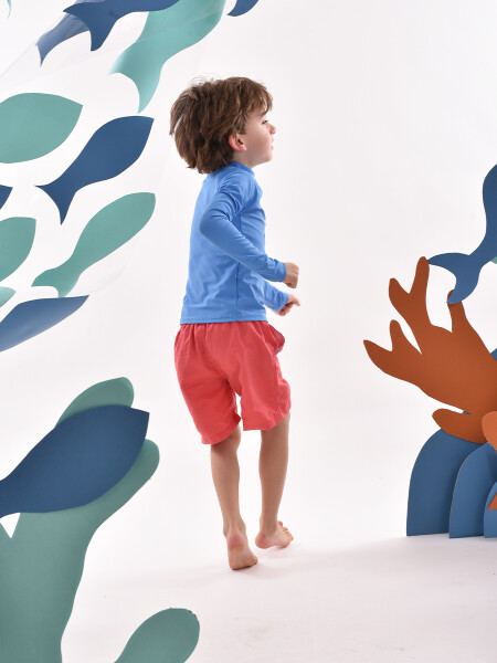 SHORT DE BAÑO PIERO ROJO