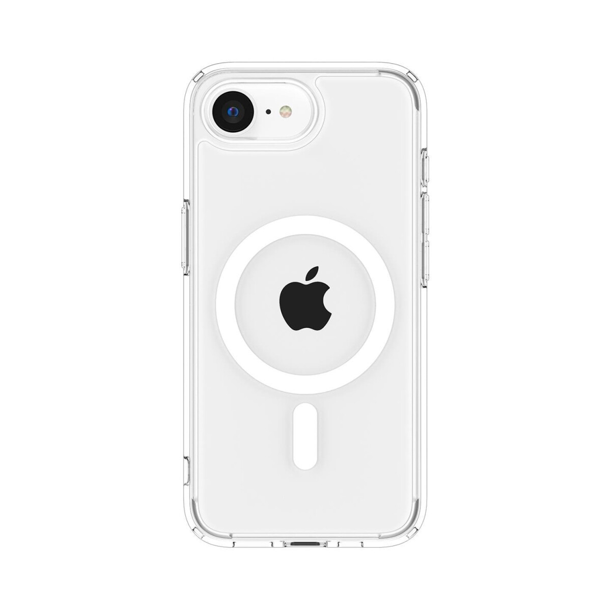 Spigen Funda Crystal Hybrid Mag Fit iPhone 16e White 