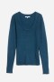 Sweater cuello redondo AZUL