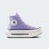 Championes Converse Chuck Taylor All Star Lift Double Stack Violeta